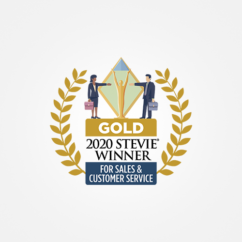 Stevie-2020-Sales-Customer-Service-Gold-Award-500x500