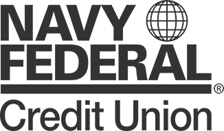 Navy Federal Credit Union logo (black)