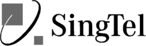 SingTel logo (black)