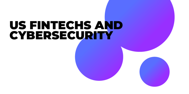 A title screen that introduces the US fintech market & how cybersecurity plays a crucial role.